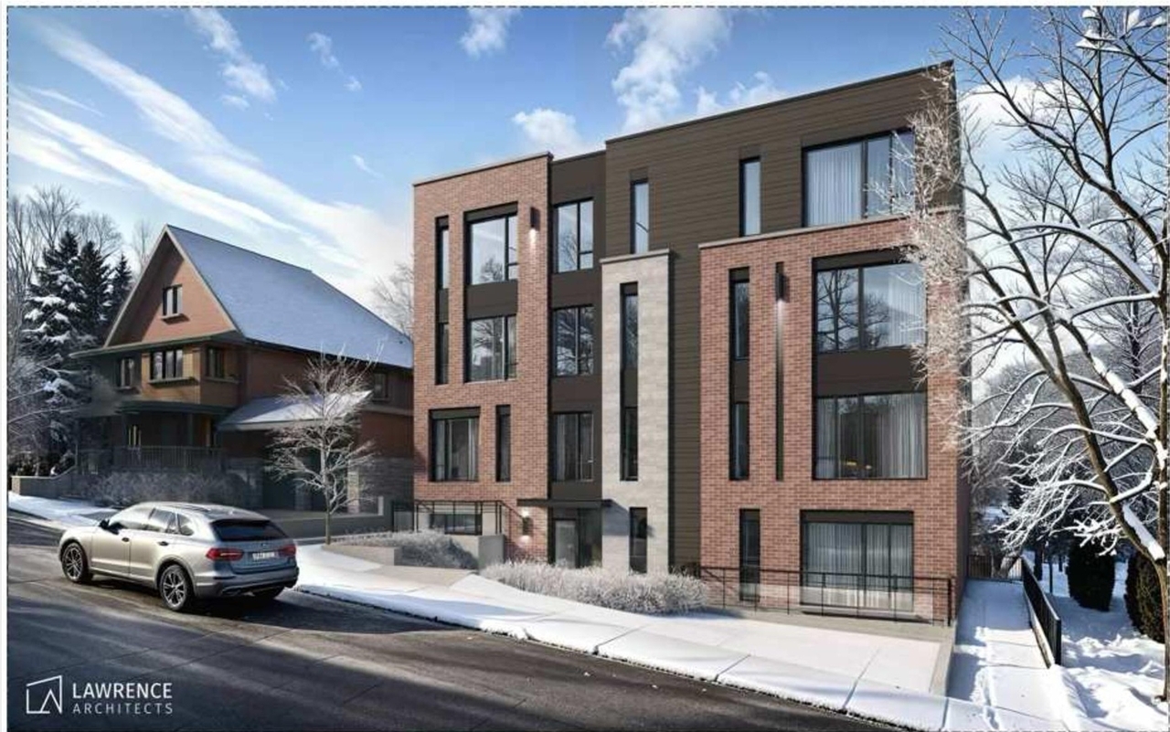 Rendering of building from page 4 of the file '2026-02-19 - Urban Design Brief - D02-02-26-0012 & D07-12-26-0014'