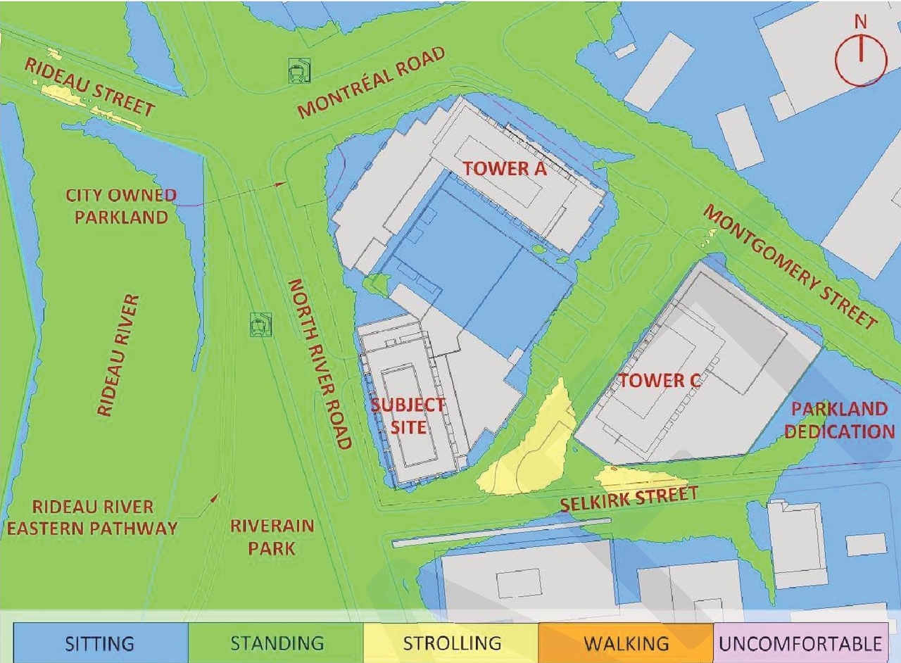 Construction site plan for project from page 42 of the file '2026-02-19 - Urban Design Brief - D07-12-26-0015'