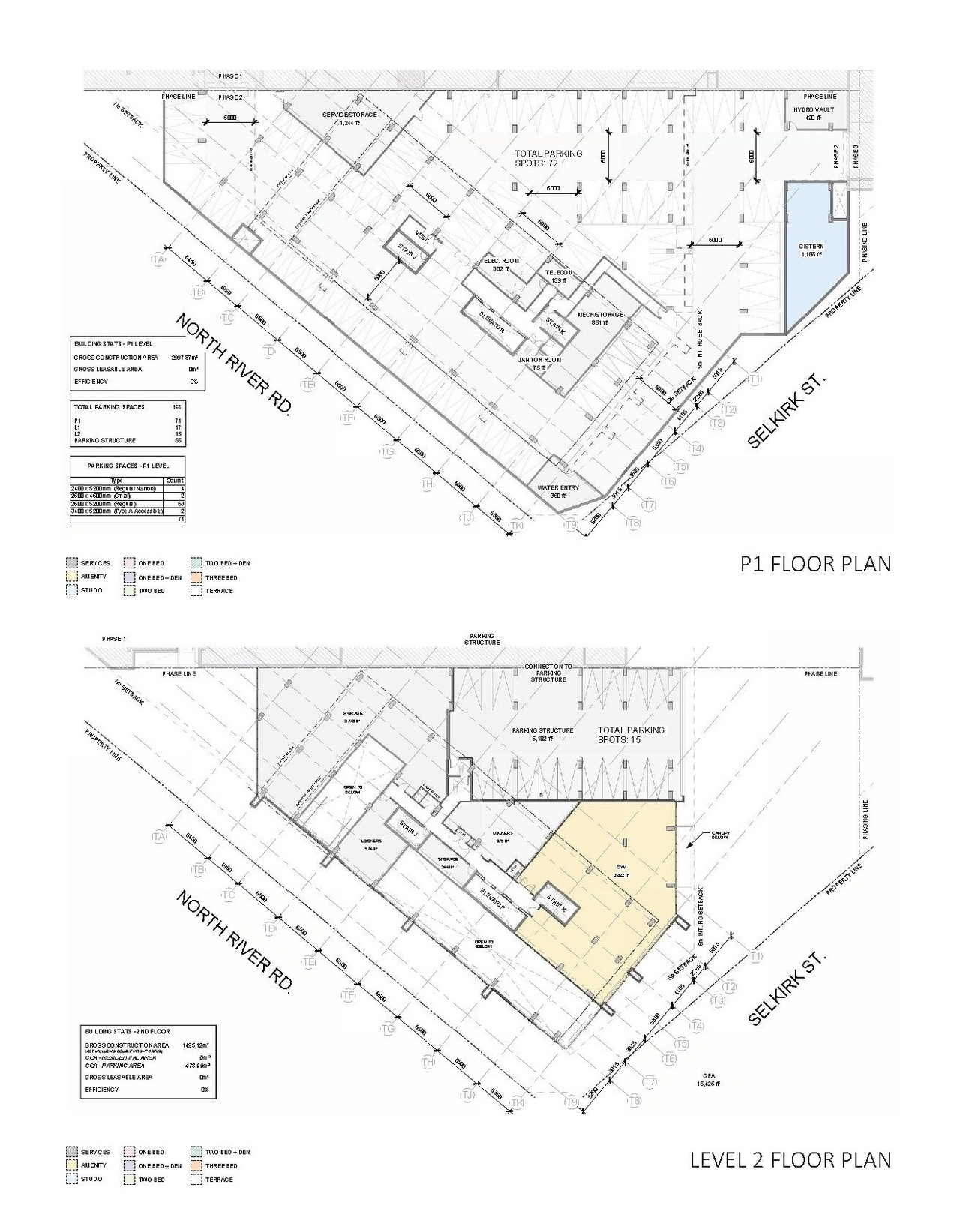 Construction site plan for project from page 18 of the file '2026-07-20 - Design Brief - D07-12-26-0015'
