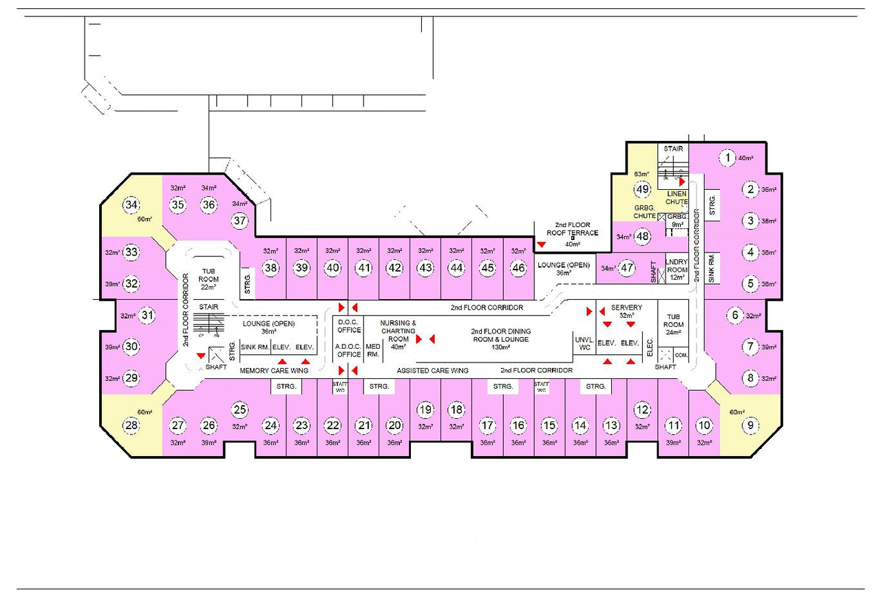 Floor plan for project from page 38 of the file '2026-03-06 - Urban Design Brief - Phase 1 - D07-12-26-0020'