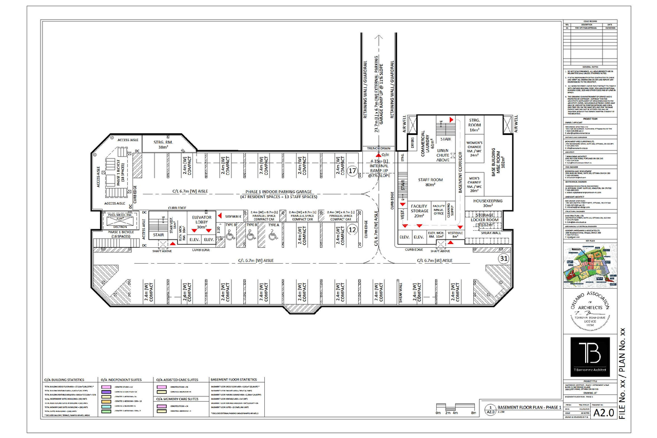 Floor plan for project from page 55 of the file '2026-03-06 - Urban Design Brief - Phase 1 - D07-12-26-0020'