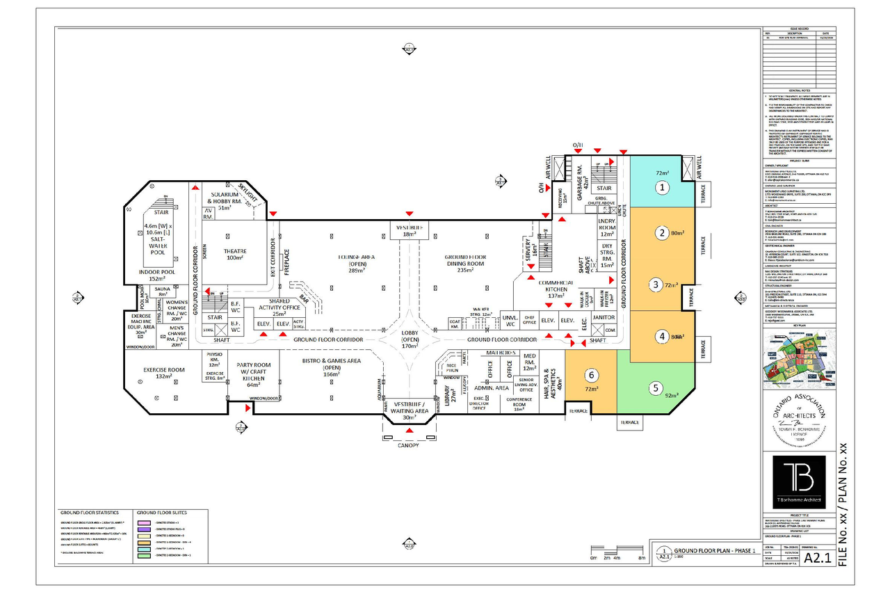Floor plan for project from page 56 of the file '2026-03-06 - Urban Design Brief - Phase 1 - D07-12-26-0020'