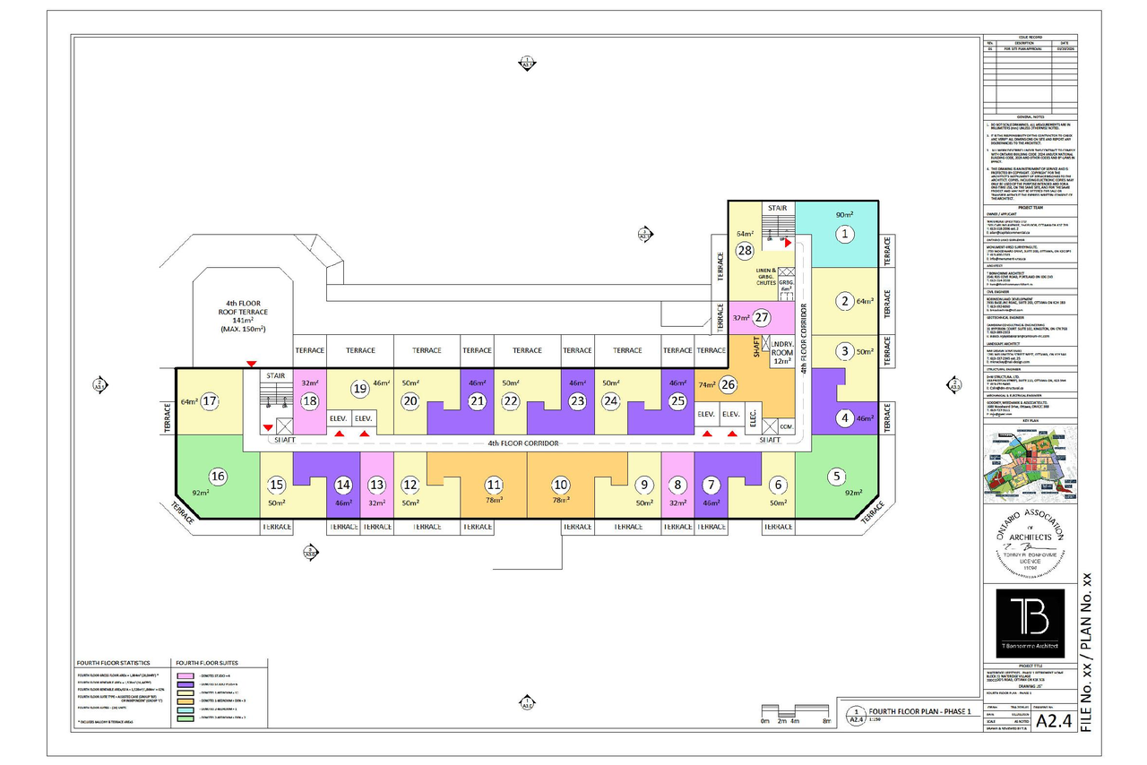 Floor plan for project from page 59 of the file '2026-03-06 - Urban Design Brief - Phase 1 - D07-12-26-0020'