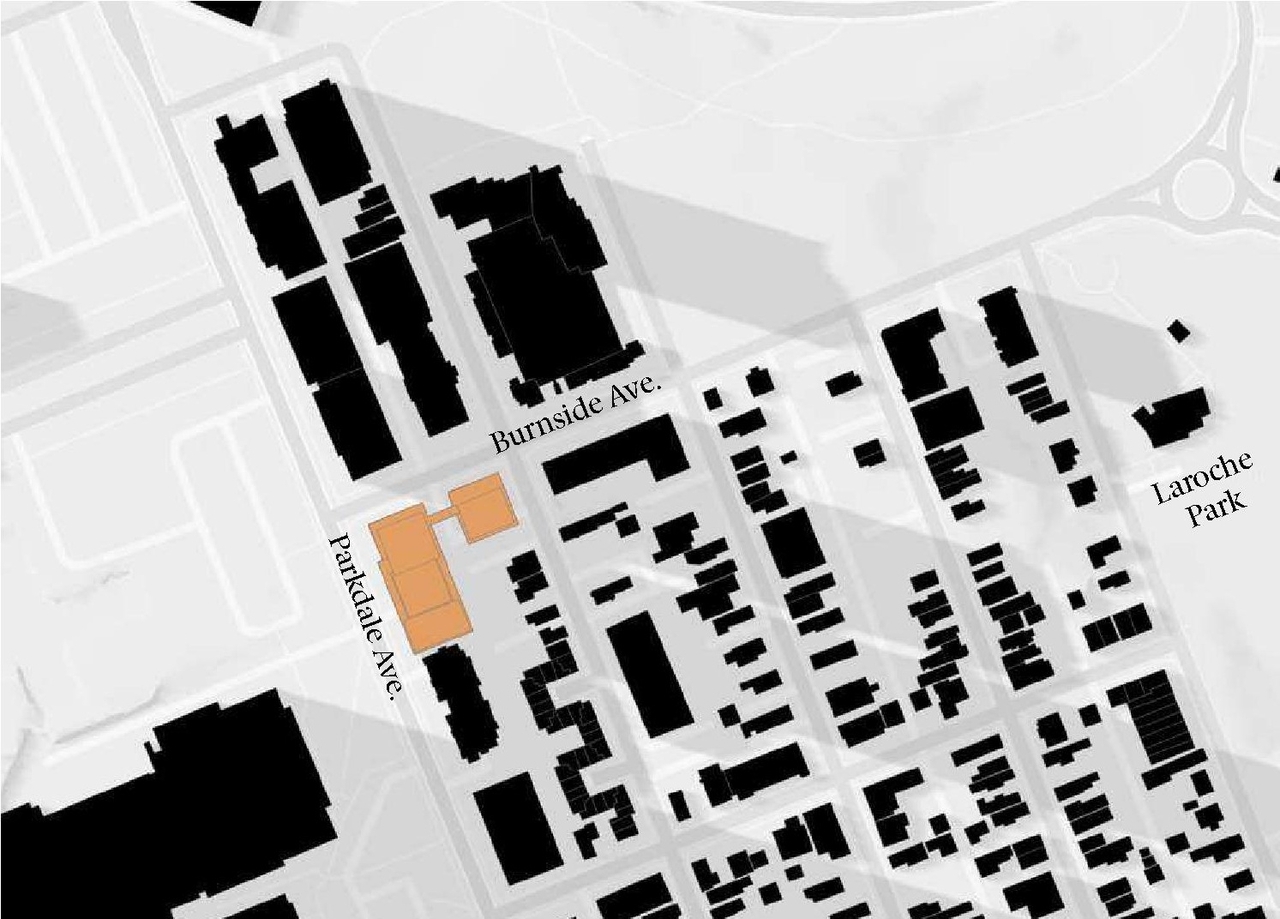 Construction site plan for project from page 55 of the file '2026-03-09 - Urban Design Review Panel Recommendation Responses - D07-12-26-0023'