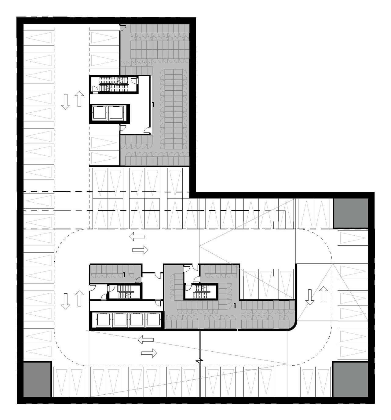 Floor plan for project from page 66 of the file '2026-03-09 - Urban Design Review Panel Recommendation Responses - D07-12-26-0023'