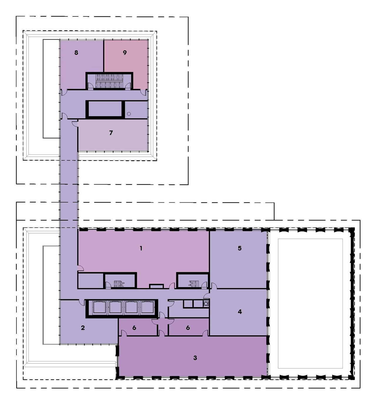 Floor plan for project from page 71 of the file '2026-03-09 - Urban Design Review Panel Recommendation Responses - D07-12-26-0023'