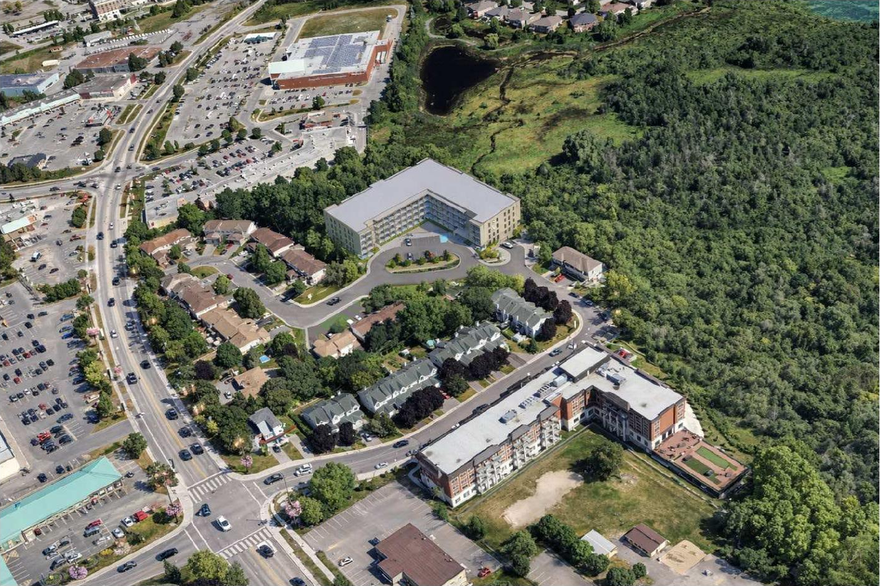 Rendering of building from page 24 of the file '2026-04-01 - Urban Design Brief - D07-12-26-0033'