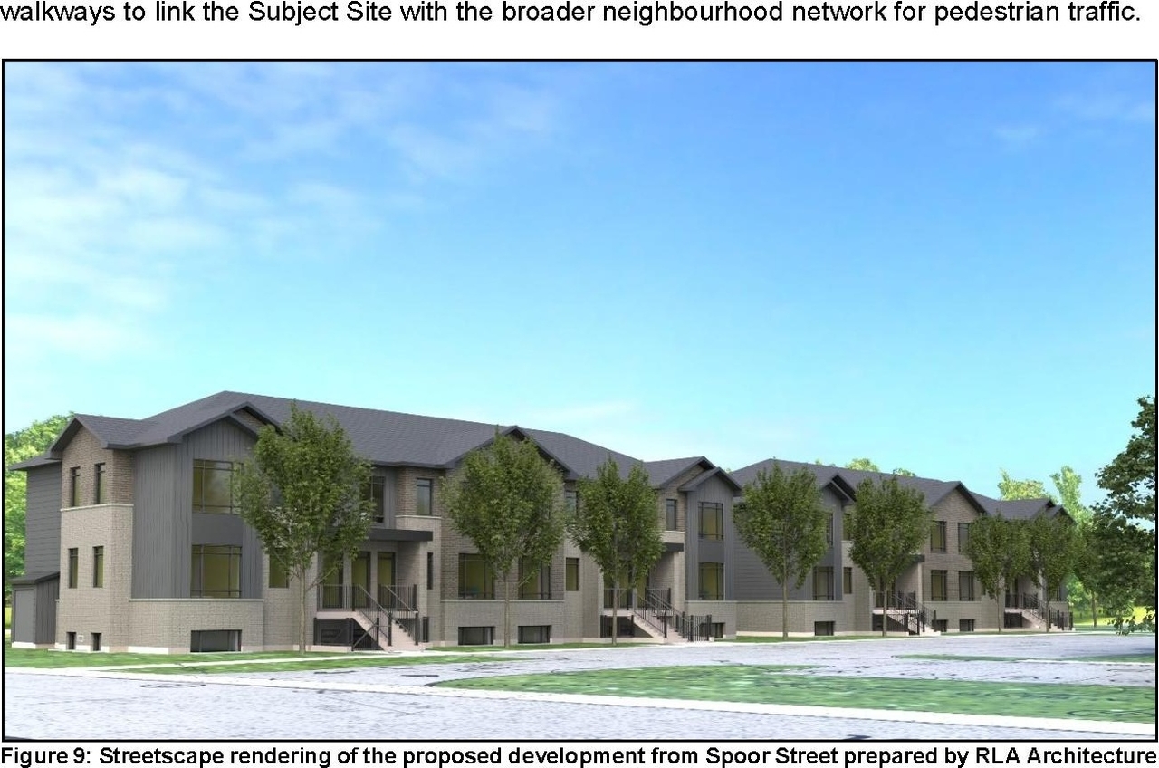 Rendering of building from page 13 of the file '2026-04-30 - Urban Design Brief - D07-12-26-0035'
