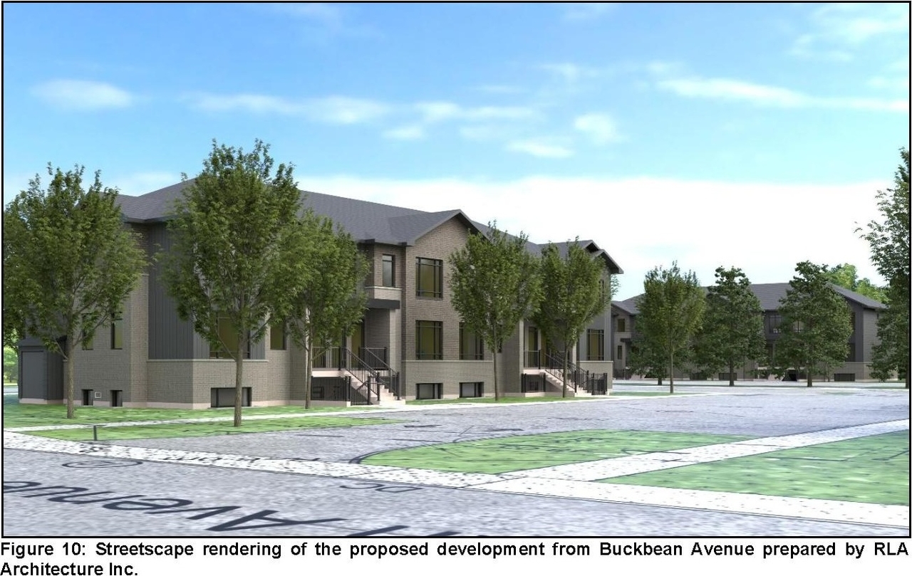 Rendering of building from page 14 of the file '2026-04-30 - Urban Design Brief - D07-12-26-0035'