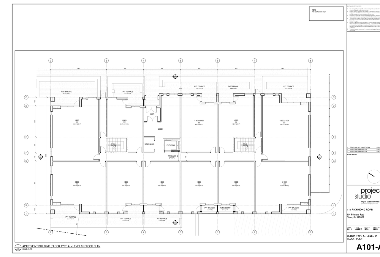 Construction site plan for project from page 3 of the file '2026-04-16 - floor plan - D07-12-26-0036'