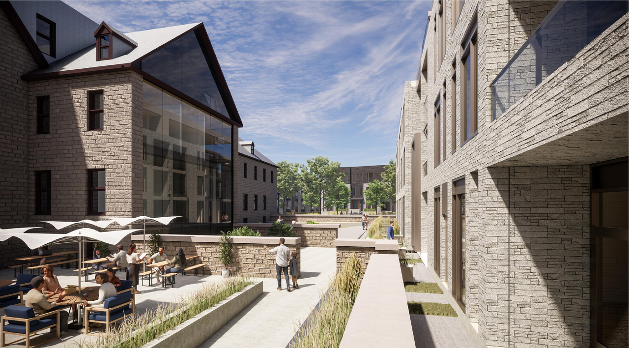 Rendering of building from page 6 of the file '2026-04-16 - HIA Package Renders - D07-12-26-0036'