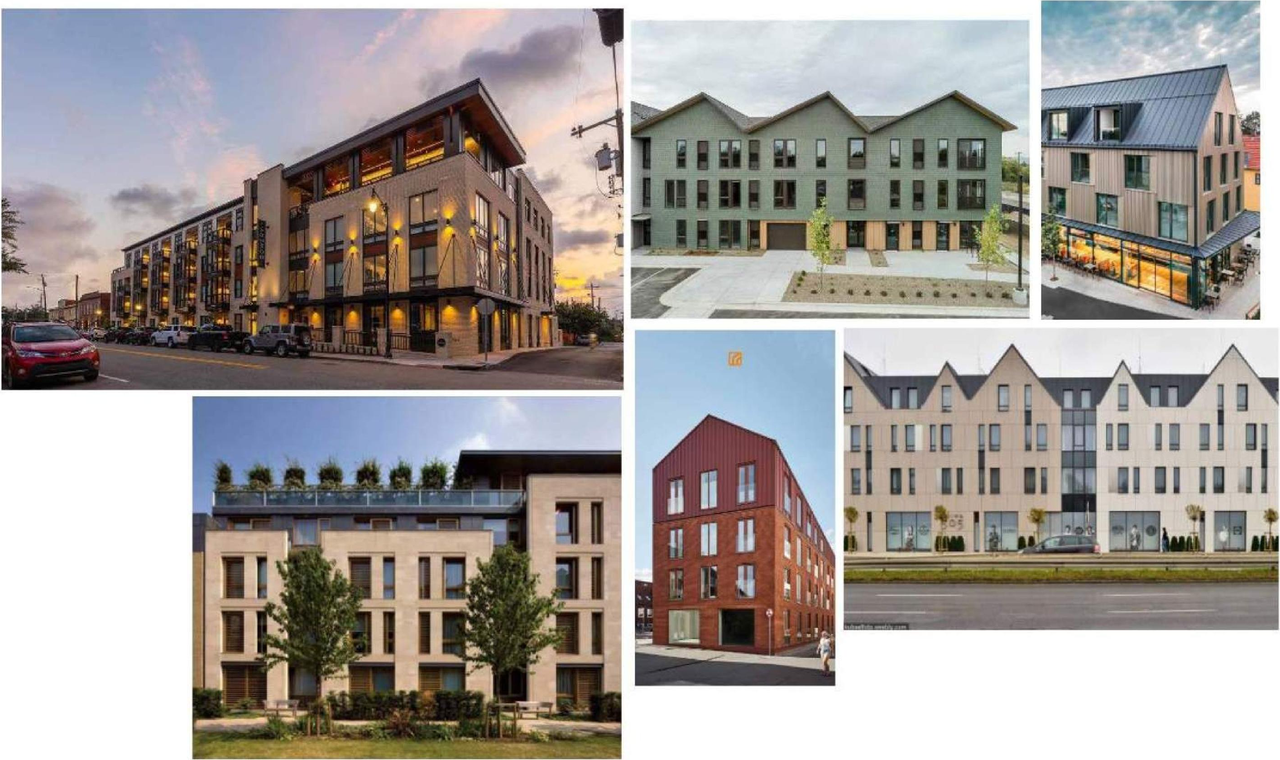 Rendering of building from page 10 of the file '2026-04-16 - Urban Design Brief - D07-12-26-0037'