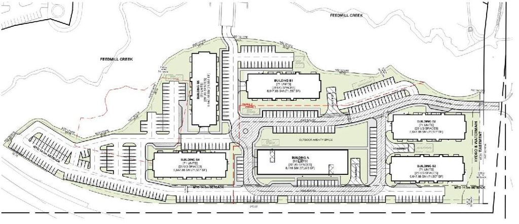Construction site plan for project from page 13 of the file '2026-04-16 - Urban Design Brief - D07-12-26-0037'