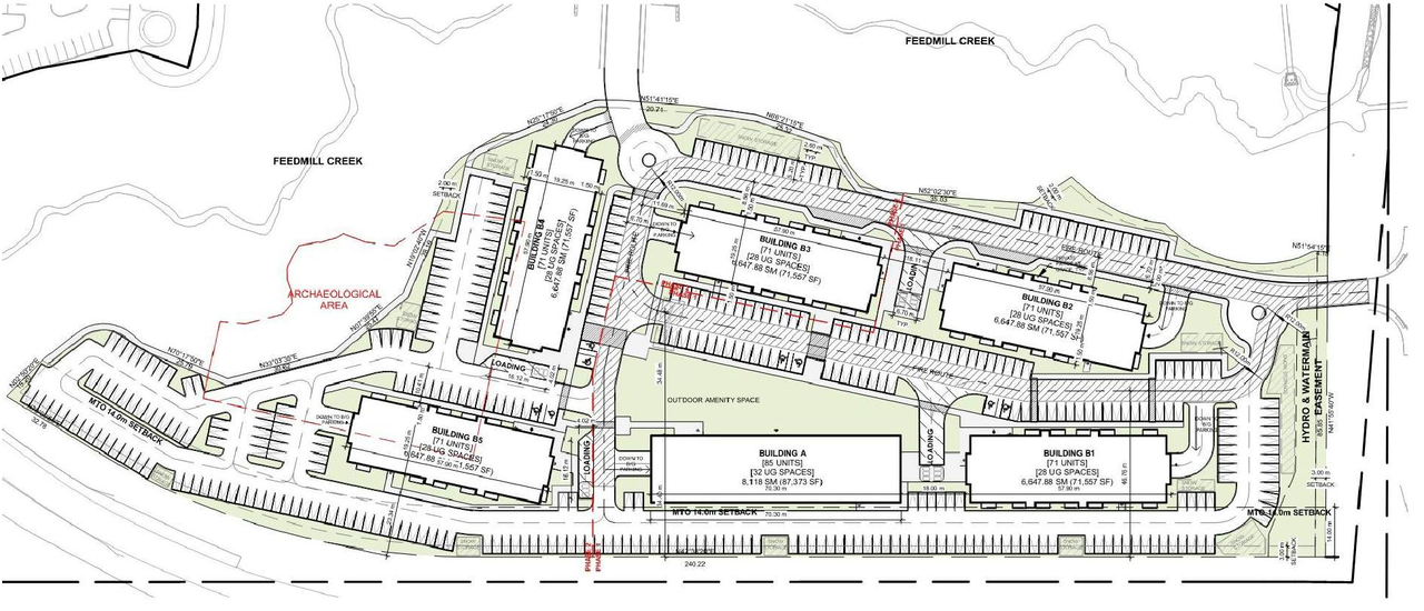 Construction site plan for project from page 13 of the file '2026-04-16 - Urban Design Brief - D07-12-26-0037'
