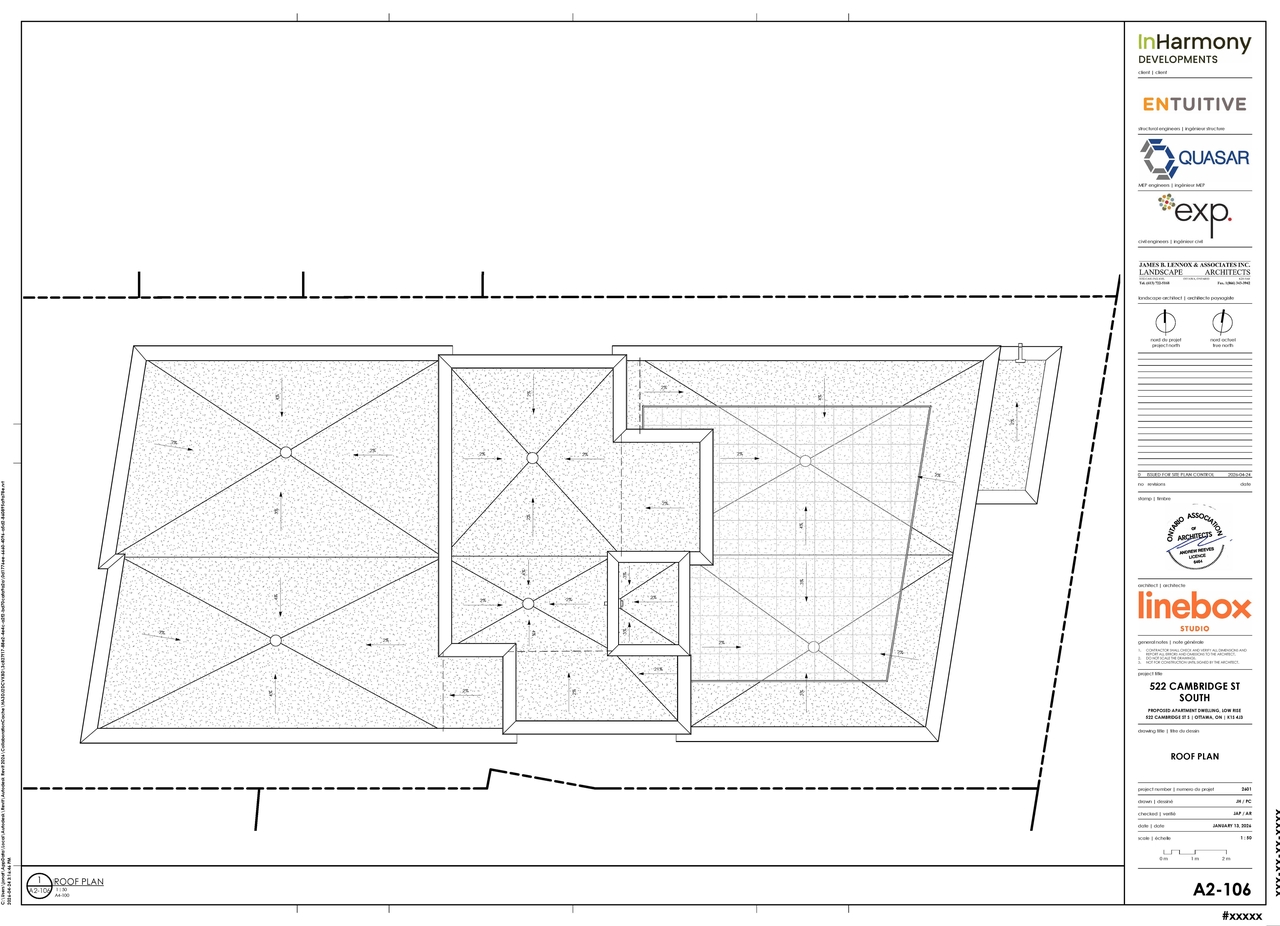 Construction site plan for project from page 5 of the file '2026-05-05 - Floor Plans - D07-12-26-0047'