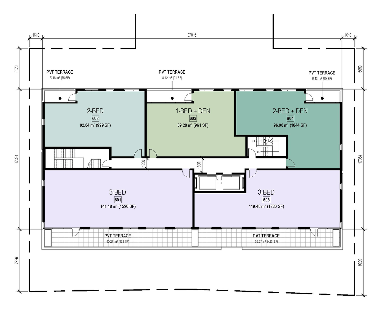 Floor plan for project from page 8 of the file '2026-05-14 - Floor Plans - D02-02-26-0037 & D07-12-26-0051'