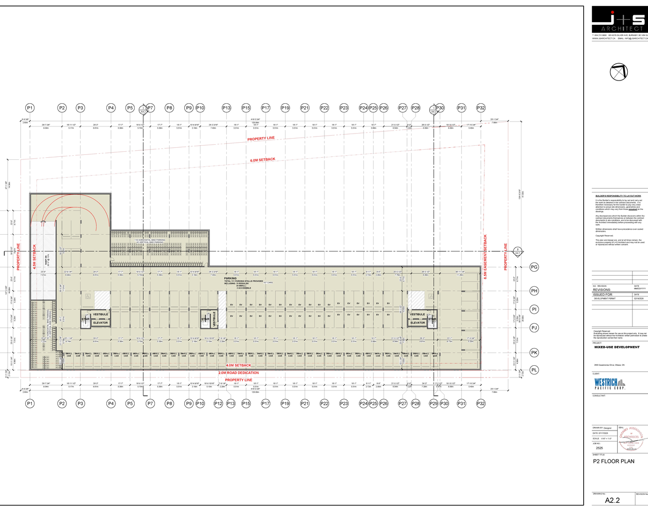 Construction site plan for project from page 2 of the file '2026-05-26 - Floor Plans - D07-12-26-0057'