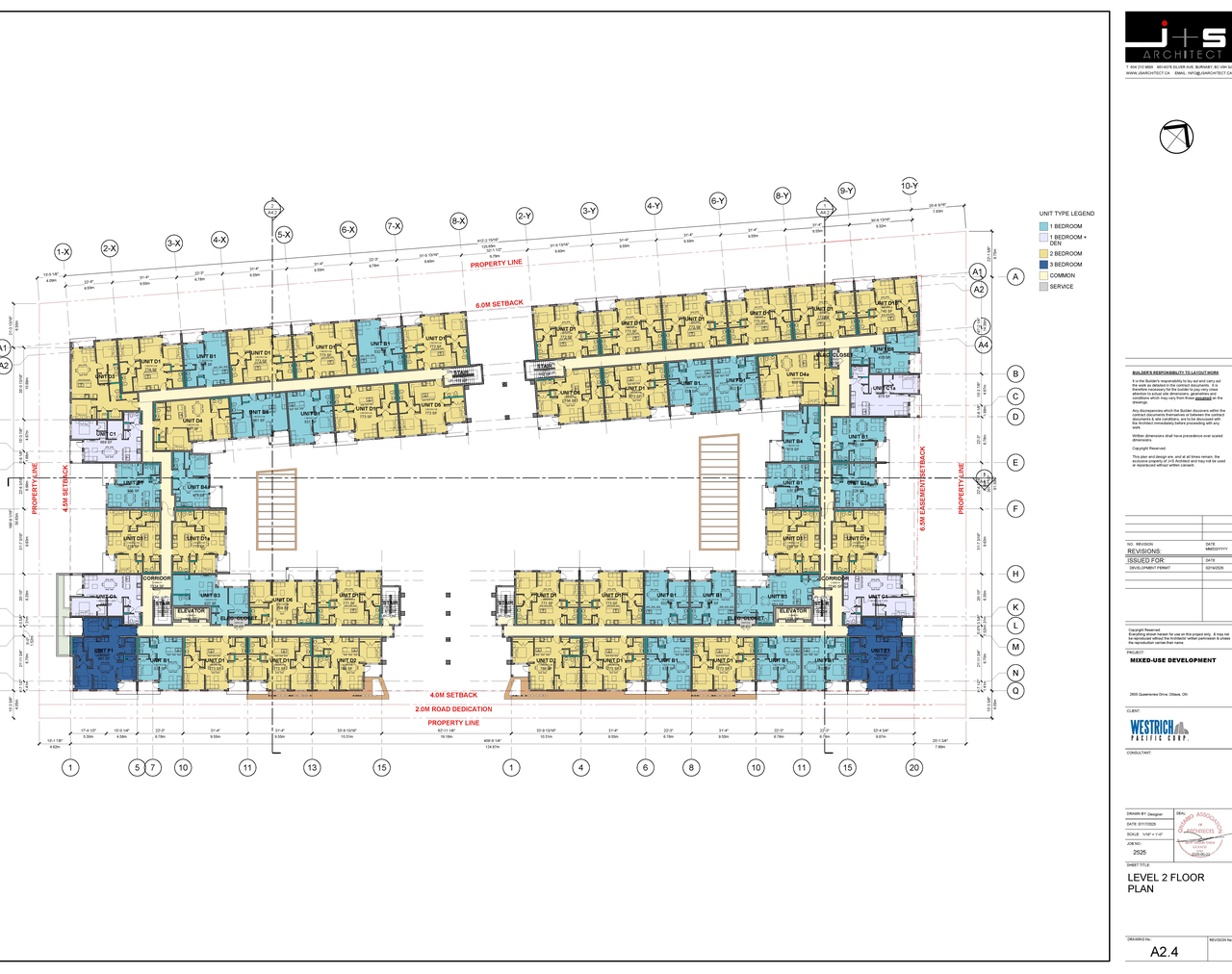 Construction site plan for project from page 4 of the file '2026-05-26 - Floor Plans - D07-12-26-0057'