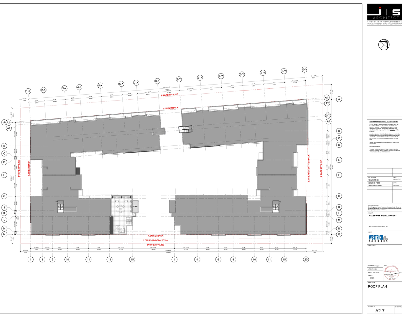 Construction site plan for project from page 7 of the file '2026-05-26 - Floor Plans - D07-12-26-0057'