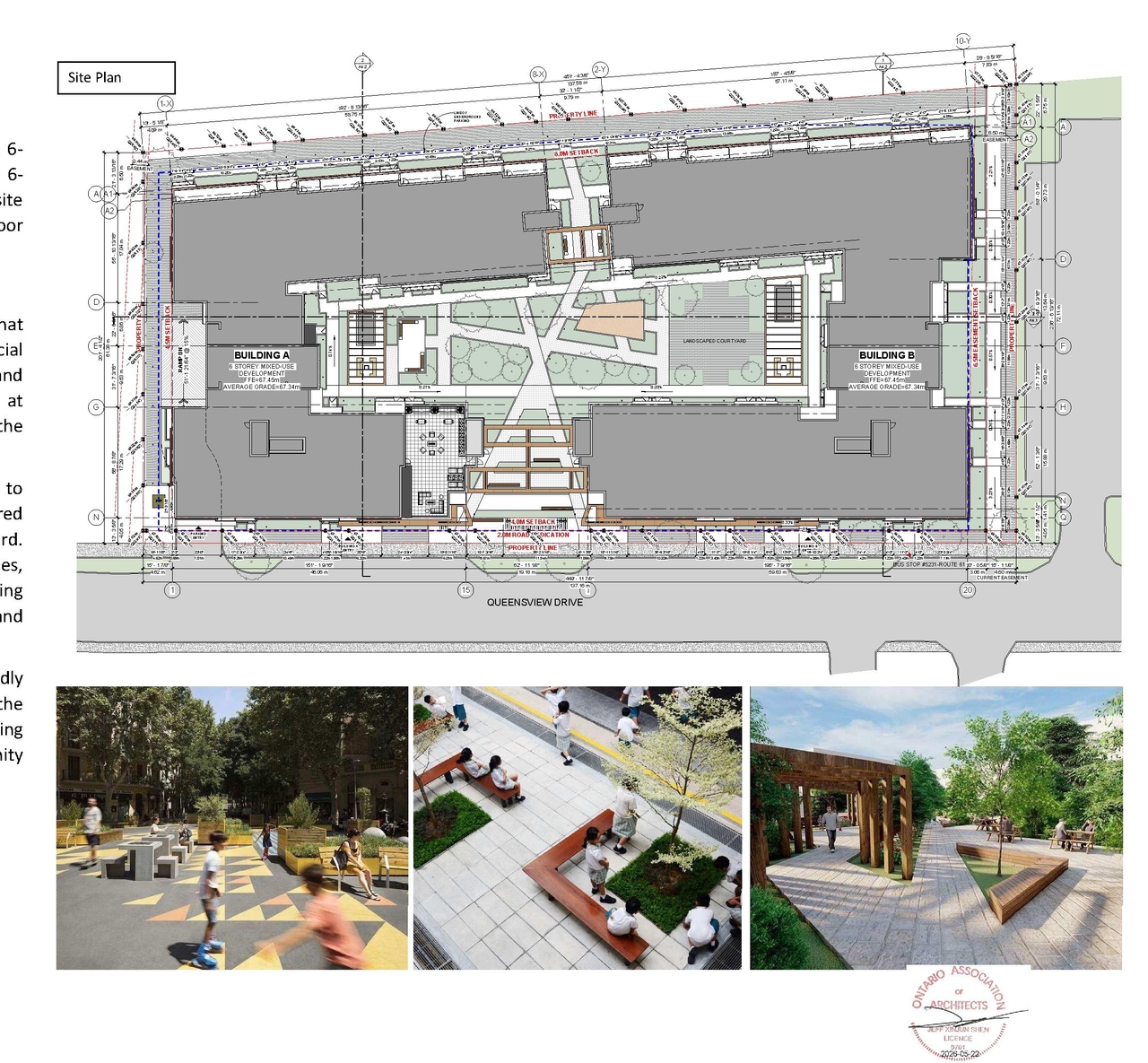 Construction site plan for project from page 13 of the file '2026-05-25 - Urban Design Brief - D07-12-26-0057'