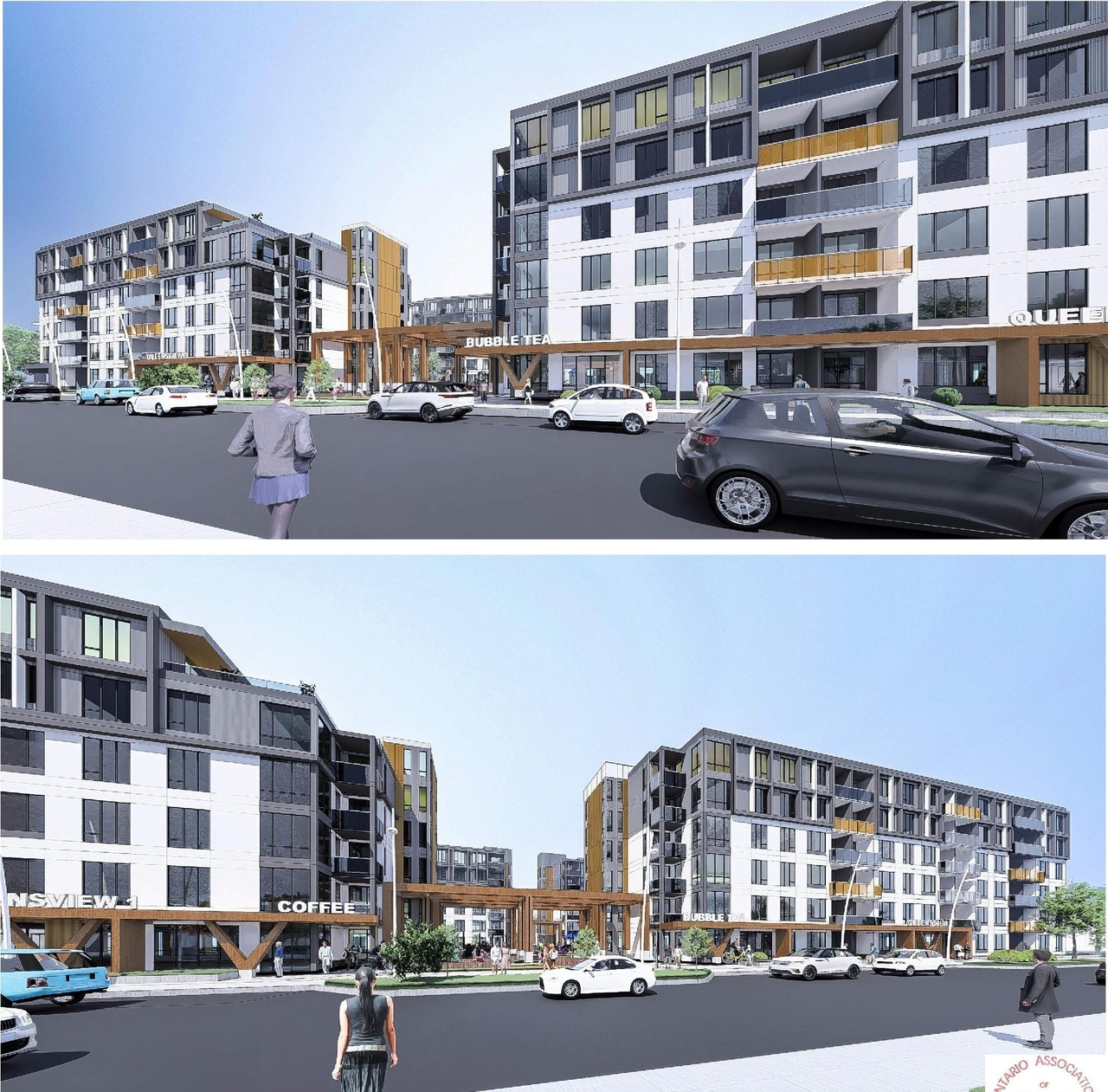 Rendering of building from page 15 of the file '2026-05-25 - Urban Design Brief - D07-12-26-0057'