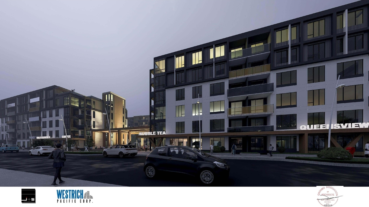 Rendering of building from page 17 of the file '2026-05-25 - Urban Design Brief - D07-12-26-0057'