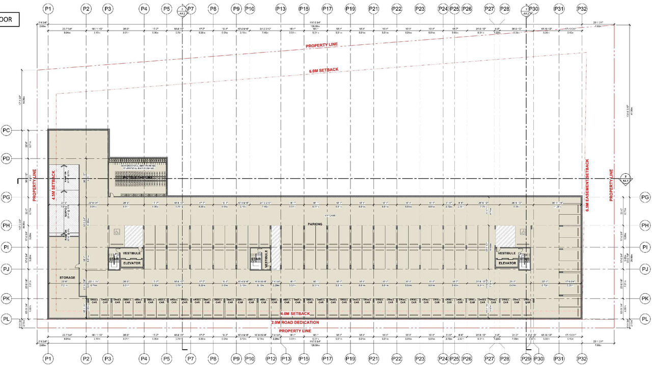 Floor plan for project from page 19 of the file '2026-05-25 - Urban Design Brief - D07-12-26-0057'