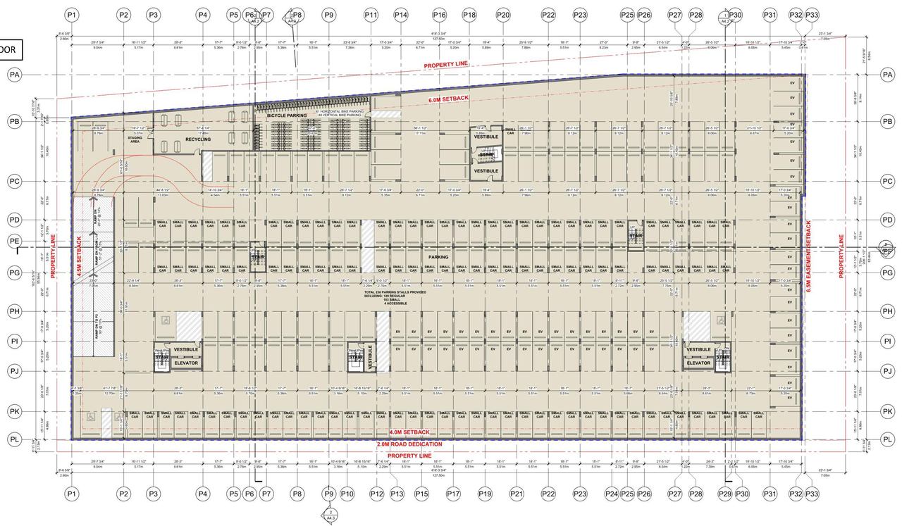 Floor plan for project from page 22 of the file '2026-05-25 - Urban Design Brief - D07-12-26-0057'