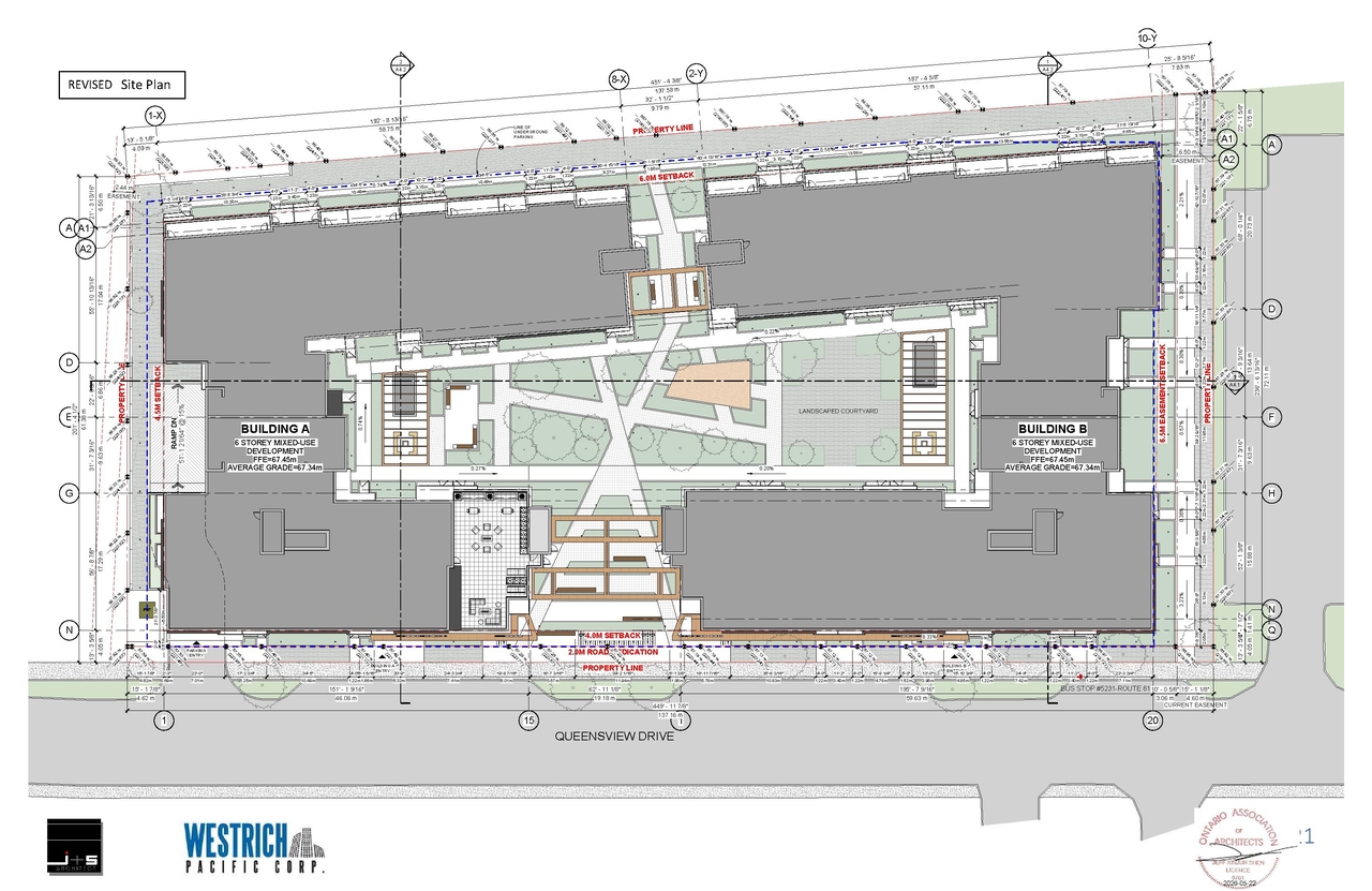Floor plan for project from page 24 of the file '2026-05-25 - Urban Design Brief - D07-12-26-0057'