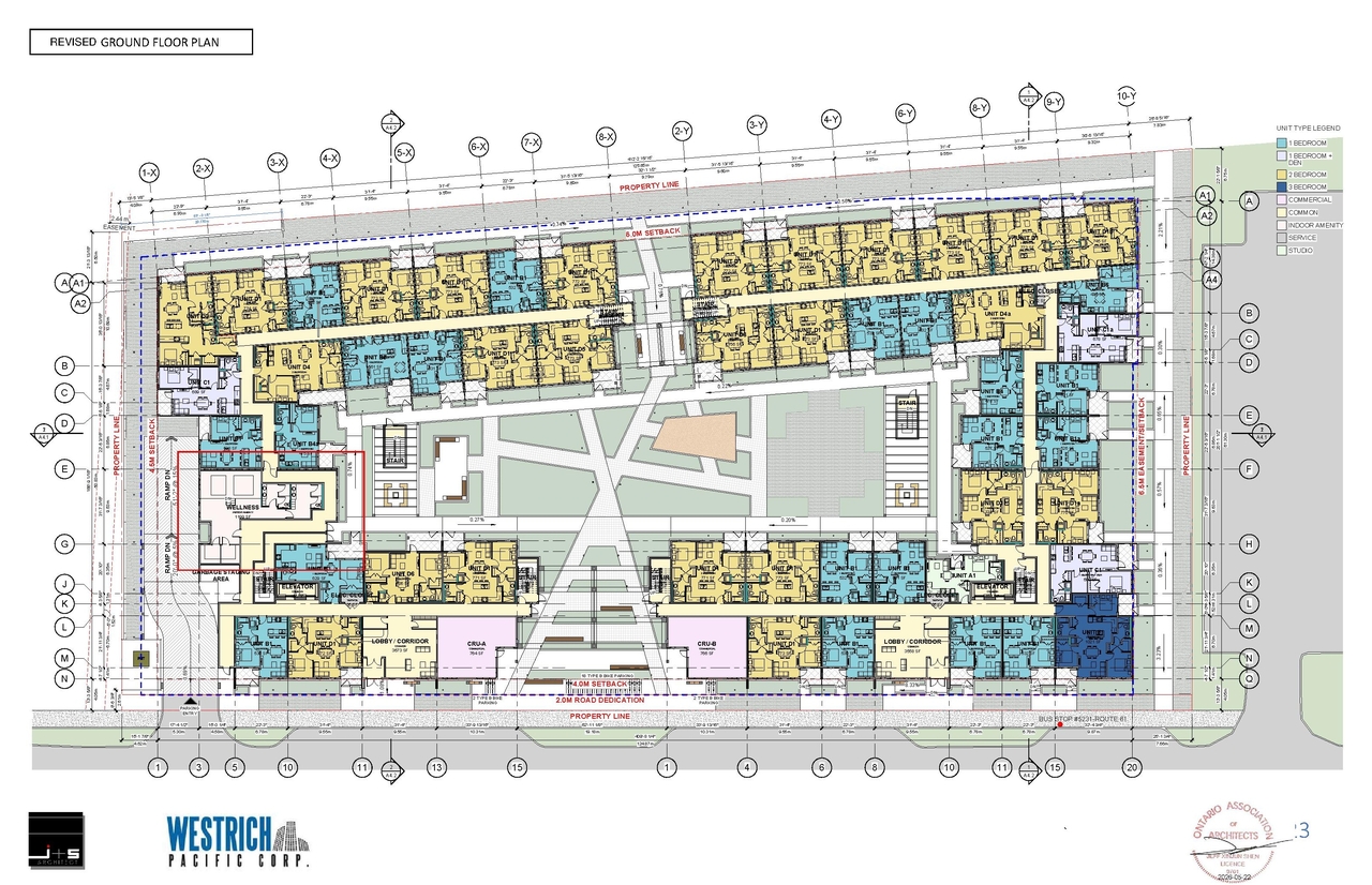 Construction site plan for project from page 26 of the file '2026-05-25 - Urban Design Brief - D07-12-26-0057'