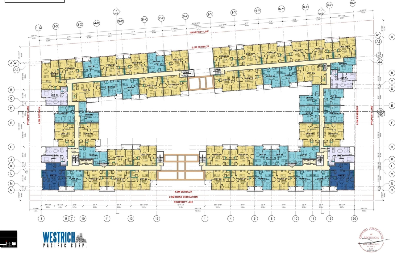 Floor plan for project from page 29 of the file '2026-05-25 - Urban Design Brief - D07-12-26-0057'