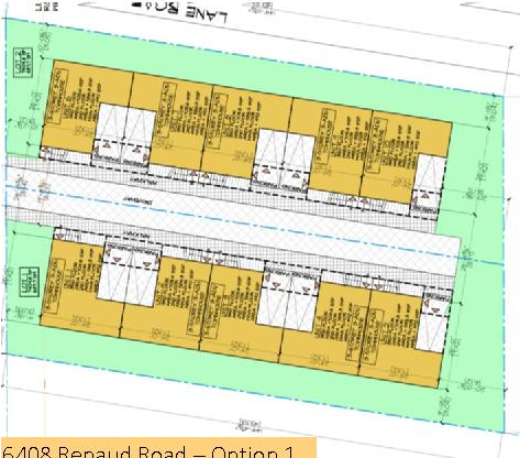 Construction site plan for project from page 10 of the file '2026-06-16 - Urban Design Brief - D02-02-26-0047 & D07-12-26-0067'