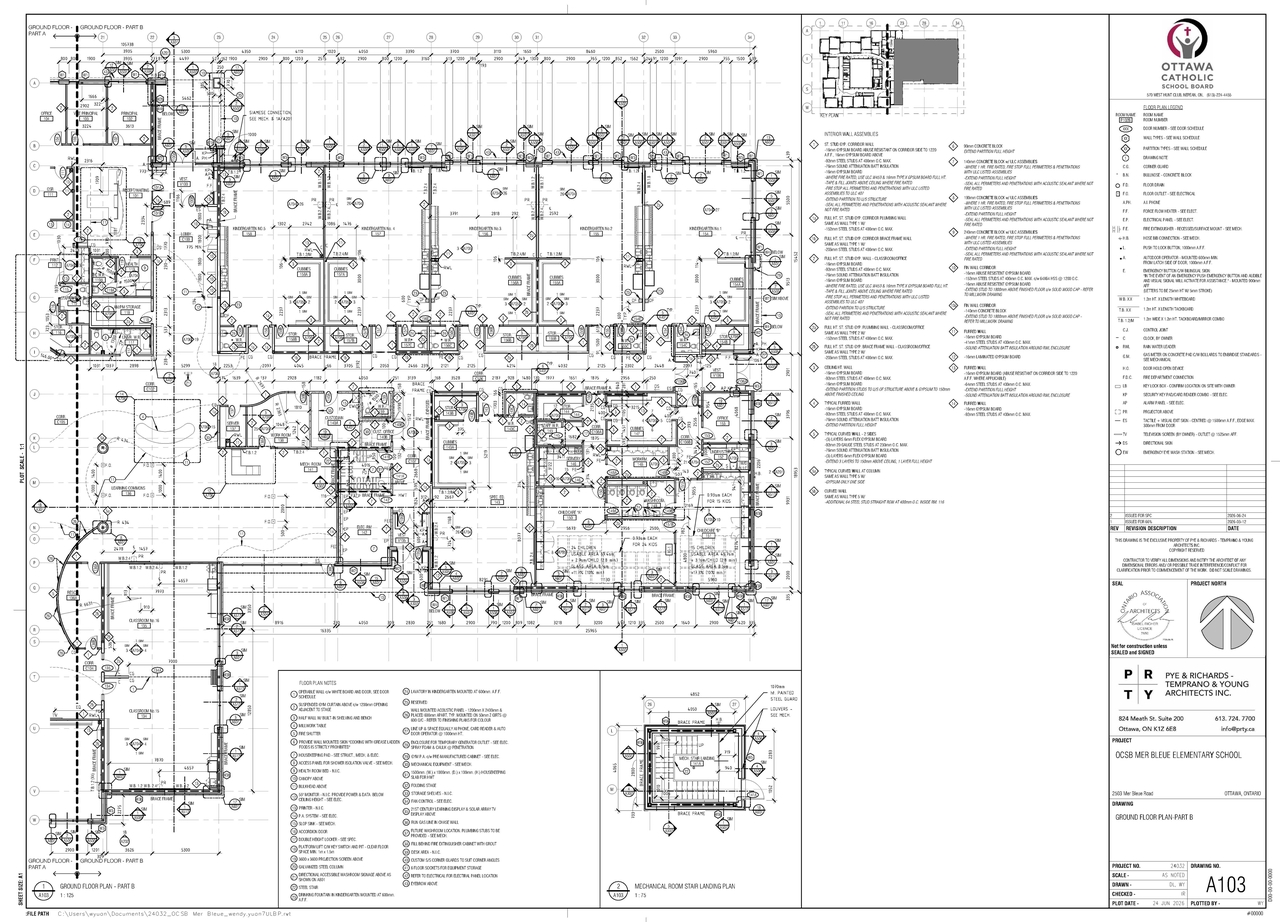 Floor plan for project from page 2 of the file '2026-06-26 - Floor Plans - D07-12-26-0071'