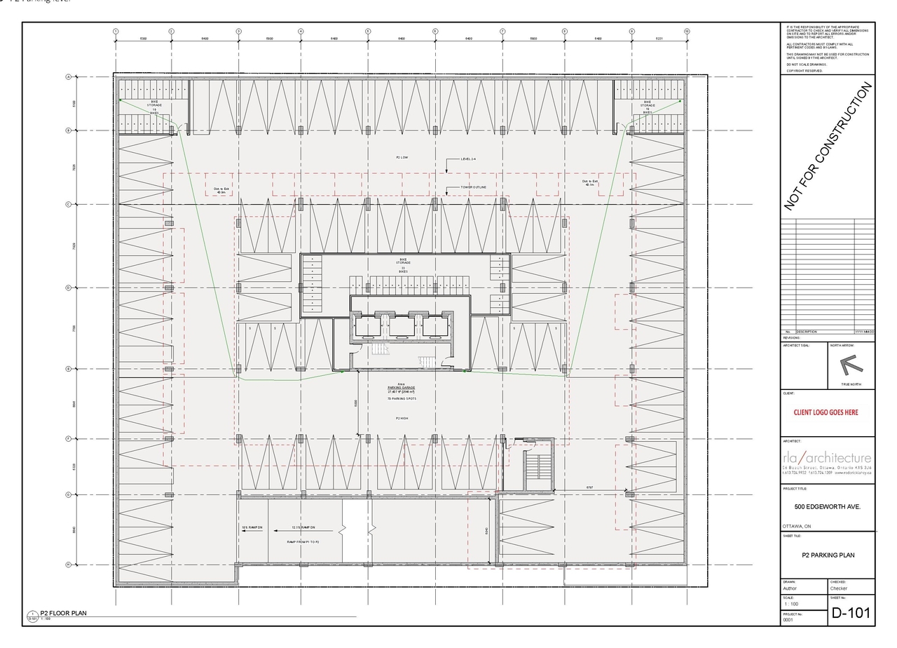 Floor plan for project from page 19 of the file '2026-07-08 - Formal UDRP Design Report Rev 3 - D07-12-26-0075'