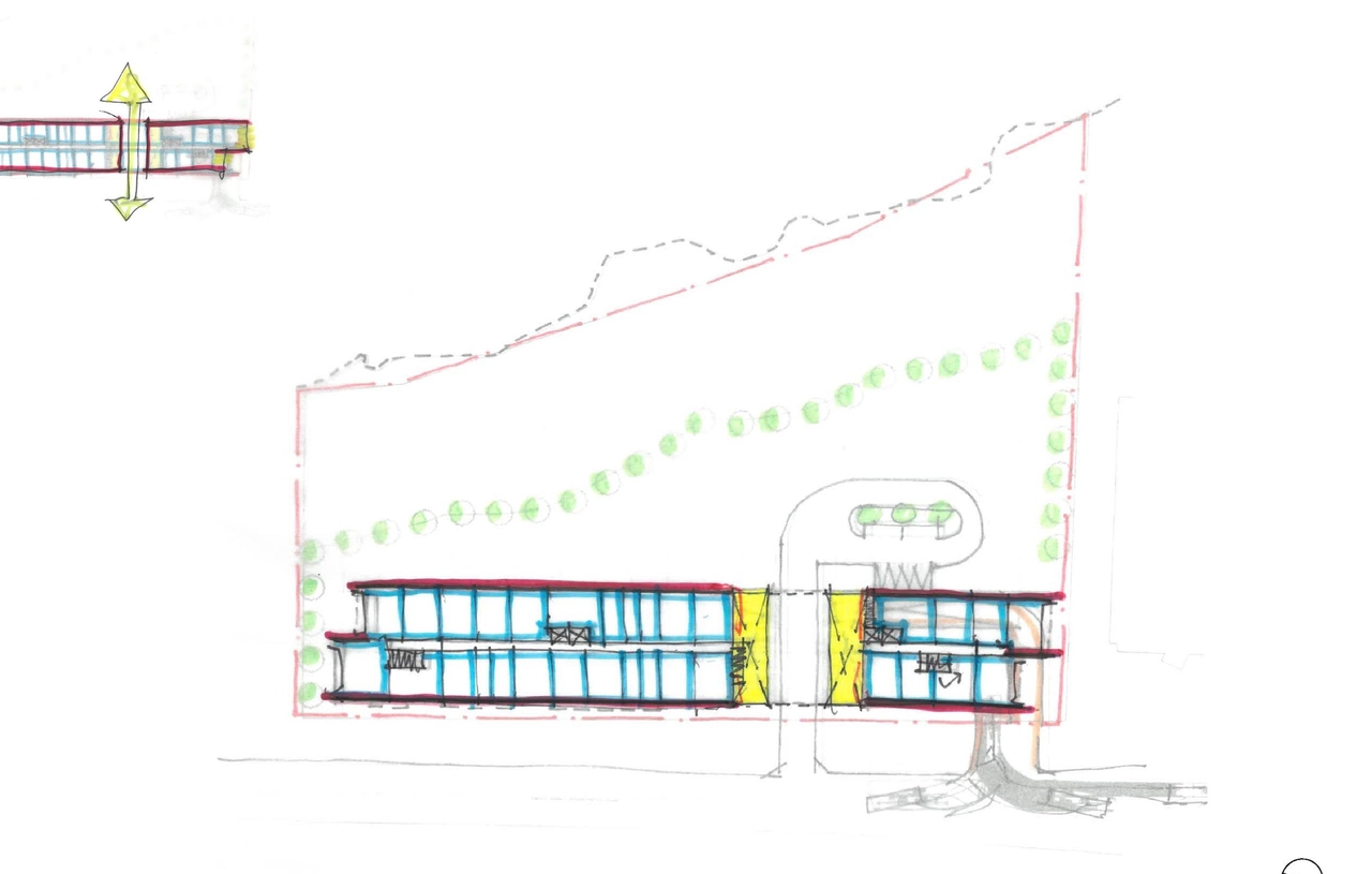 Construction site plan for project from page 10 of the file '2026-07-08 - Urban Design Brief - D07-12-26-0076'