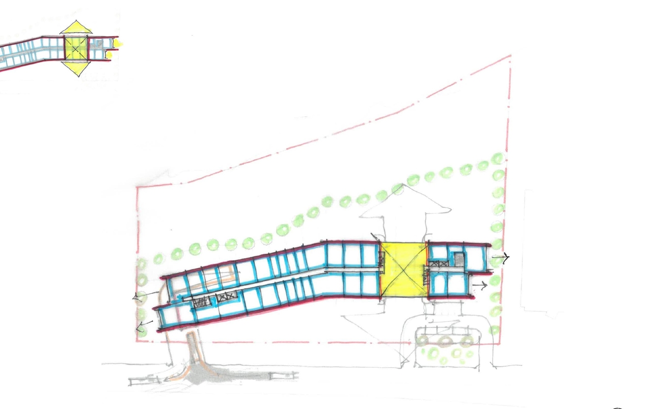 Construction site plan for project from page 14 of the file '2026-07-08 - Urban Design Brief - D07-12-26-0076'