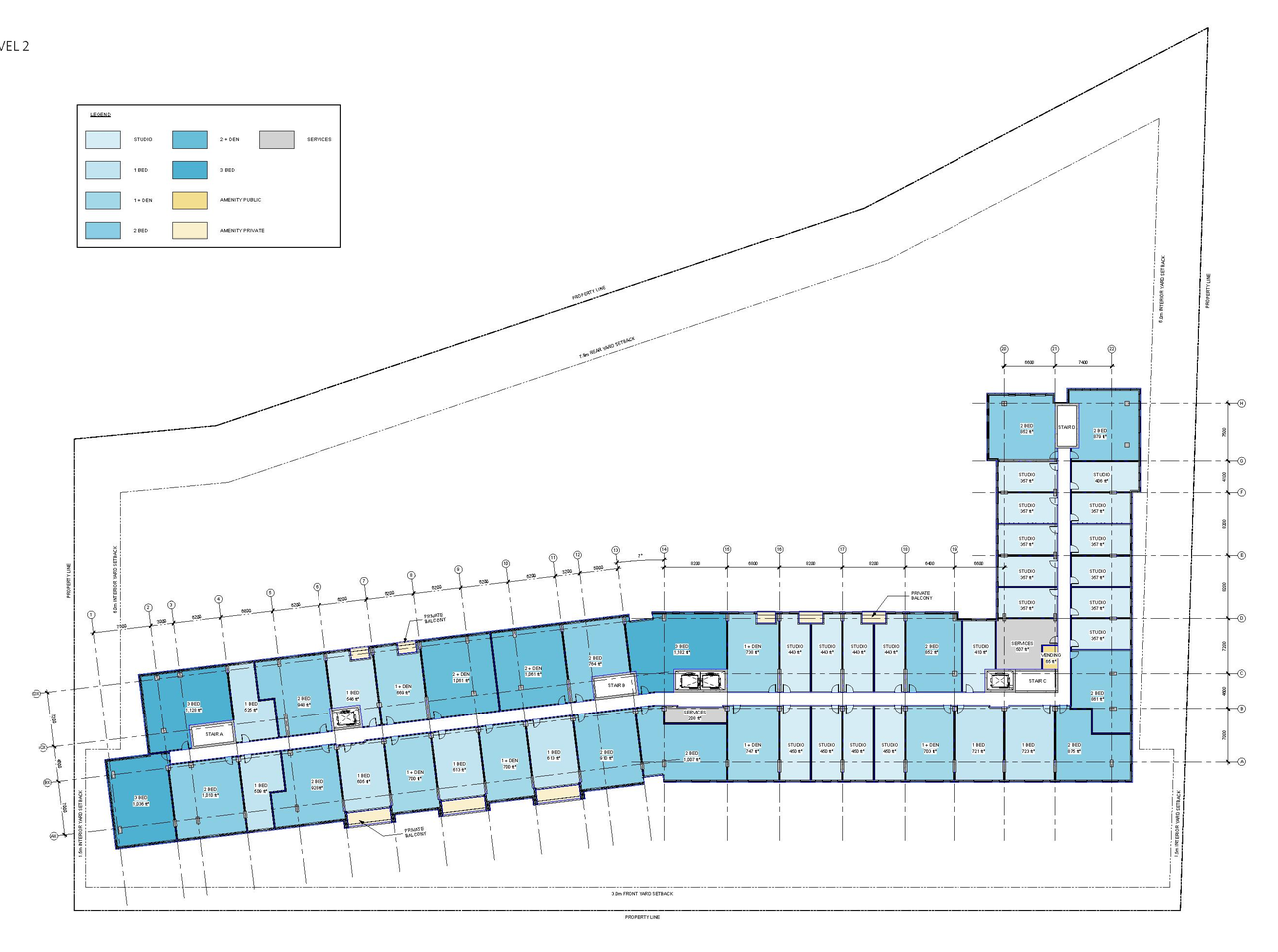 Construction site plan for project from page 25 of the file '2026-07-08 - Urban Design Brief - D07-12-26-0076'