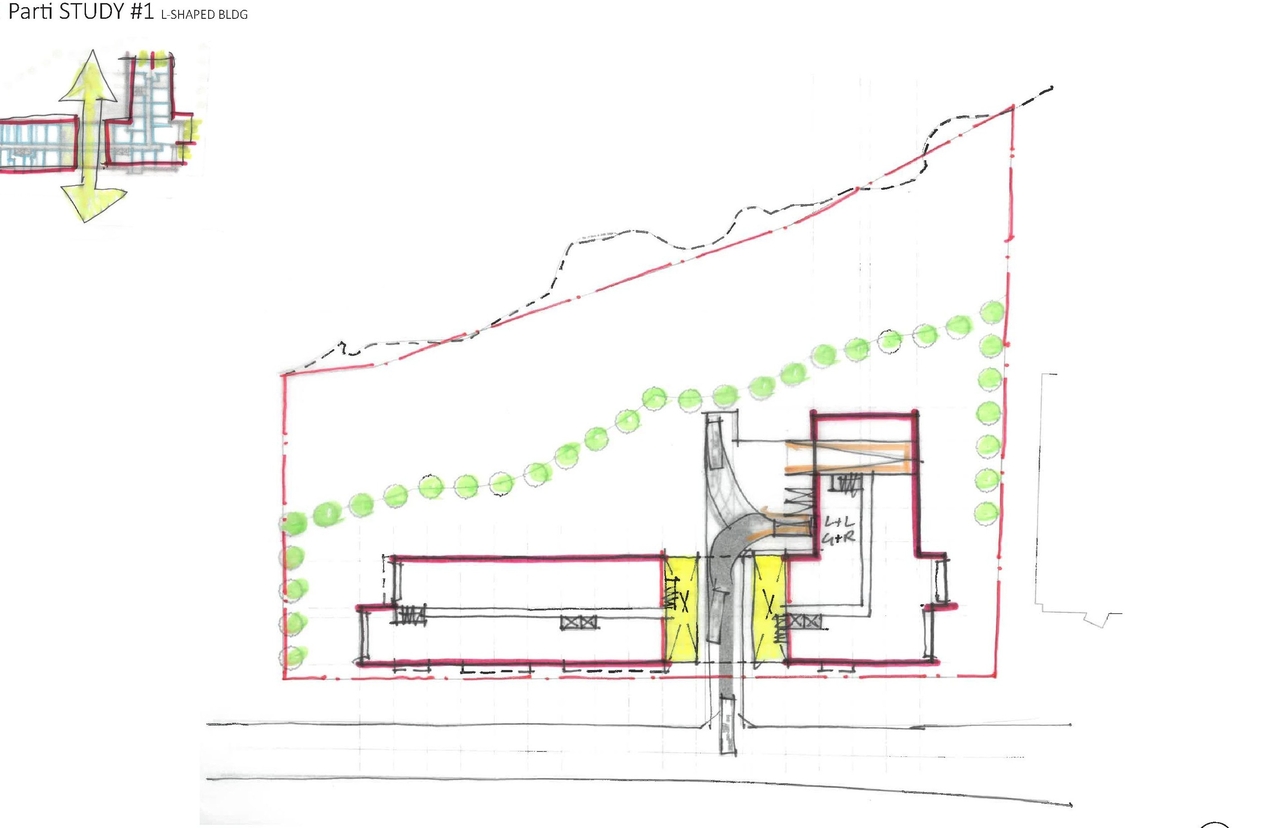 Construction site plan for project from page 5 of the file '2026-07-08 - Urban Design Brief - D07-12-26-0076'