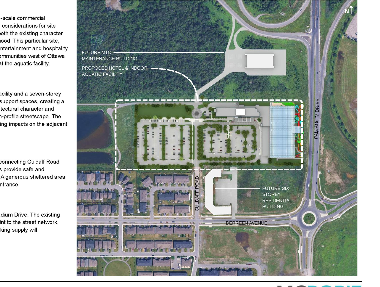 Construction site plan for project from page 2 of the file '2026-07-20 - Urban Design Brief - D02-02-26-0058 & D07-12-26-0085'
