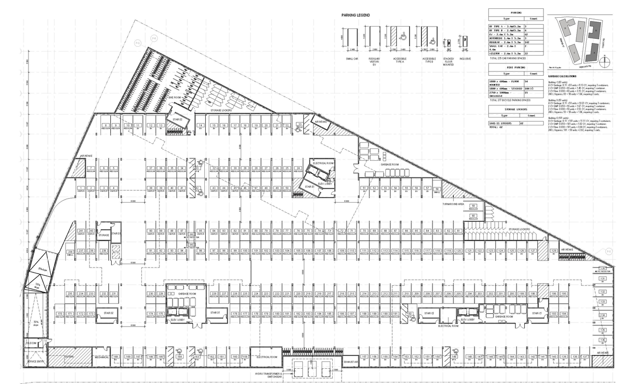 Floor plan for project from page 37 of the file '2026-07-30 - Urban Design Brief - D07-12-26-0090'