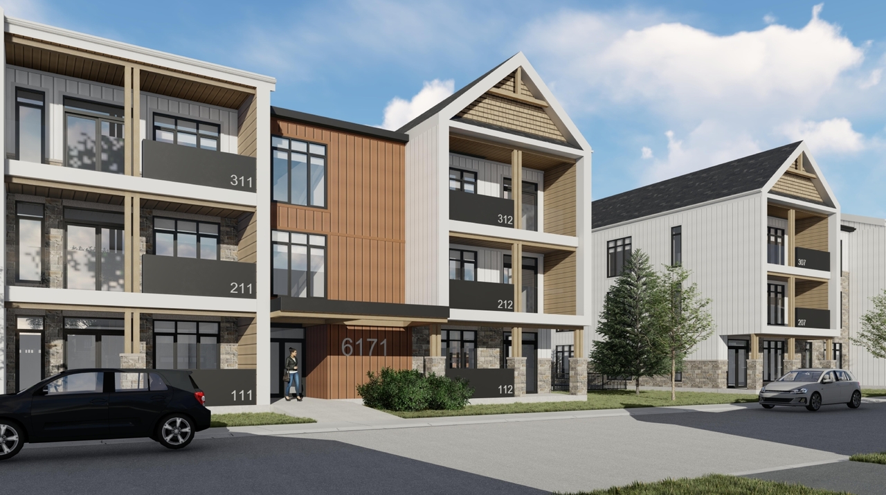 Rendering of building from page 4 of the file '2020-10-13 - Condominium Renderings - D07-16-20-0026'