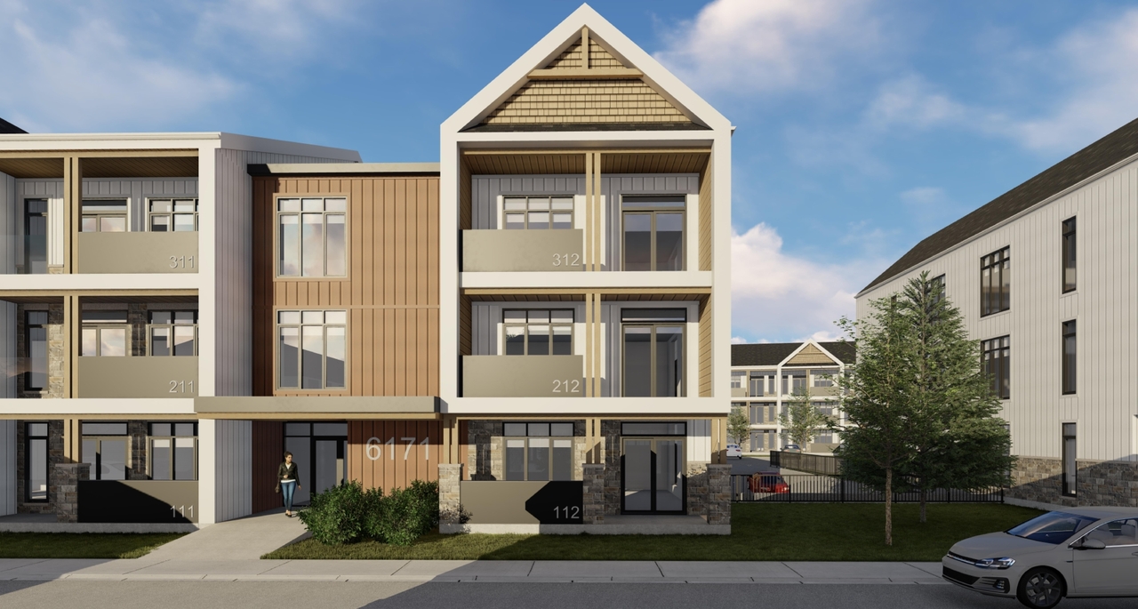 Rendering of building from page 8 of the file '2020-10-13 - Condominium Renderings - D07-16-20-0026'