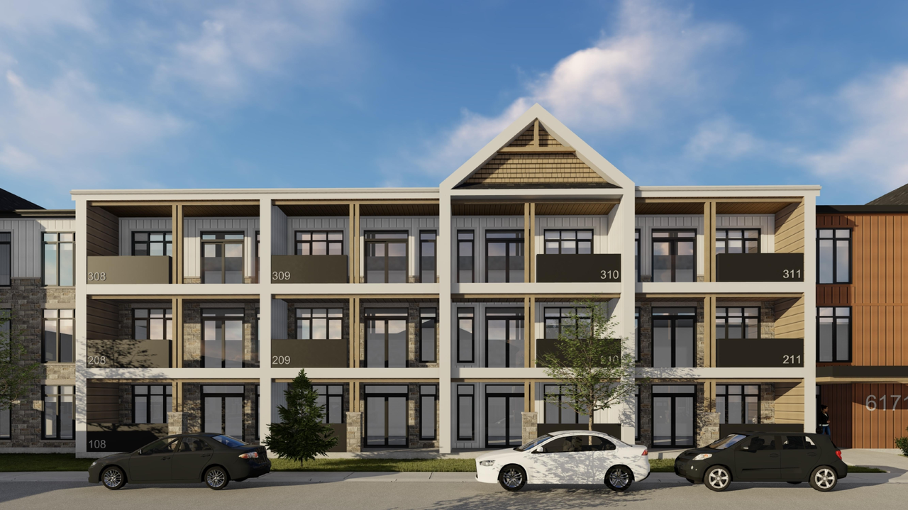 Rendering of building from page 9 of the file '2020-10-13 - Condominium Renderings - D07-16-20-0026'
