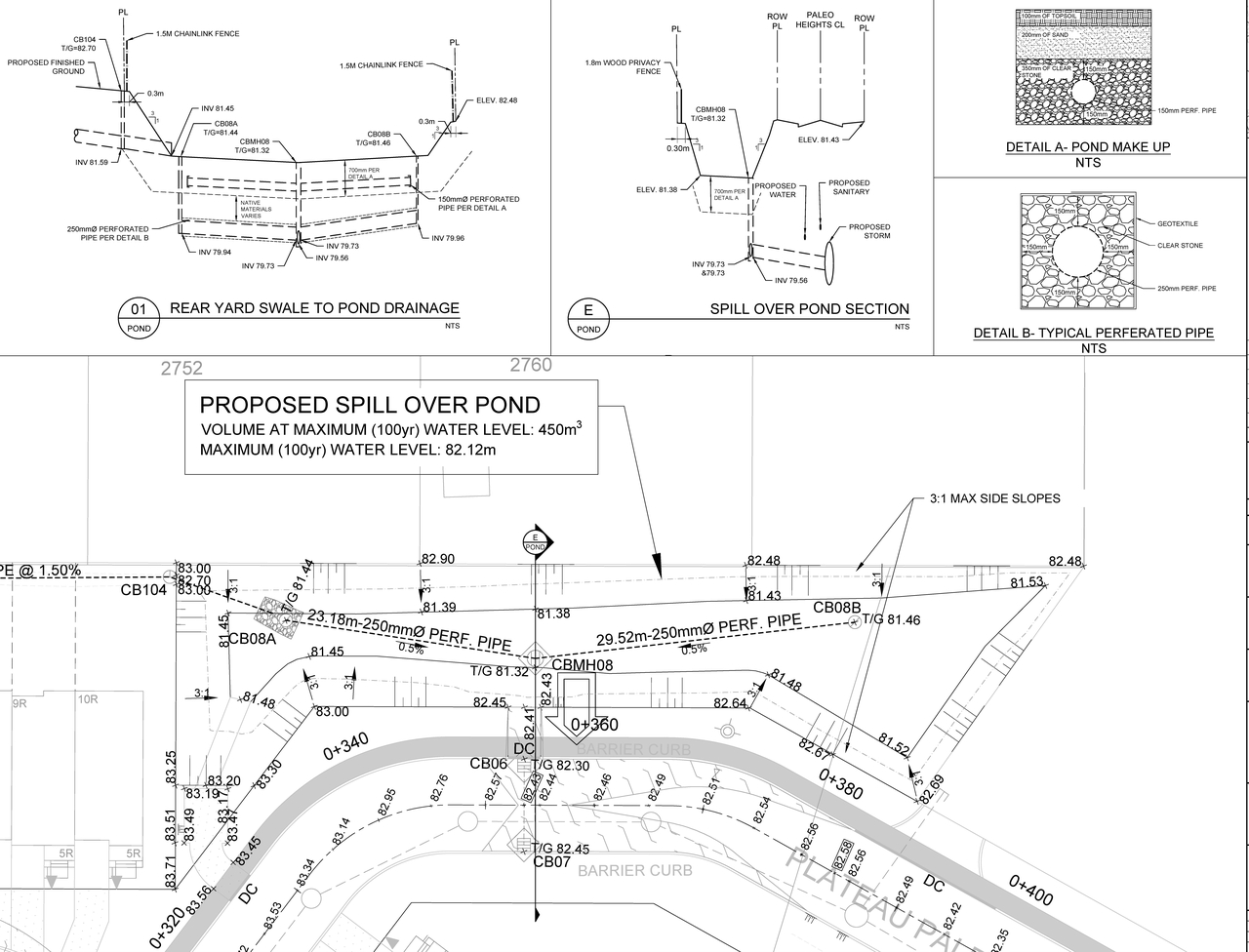 Construction site plan for project from page 14 of the file '2024-09-23 - Subdivision Design Drawings - D07-16-21-0027'