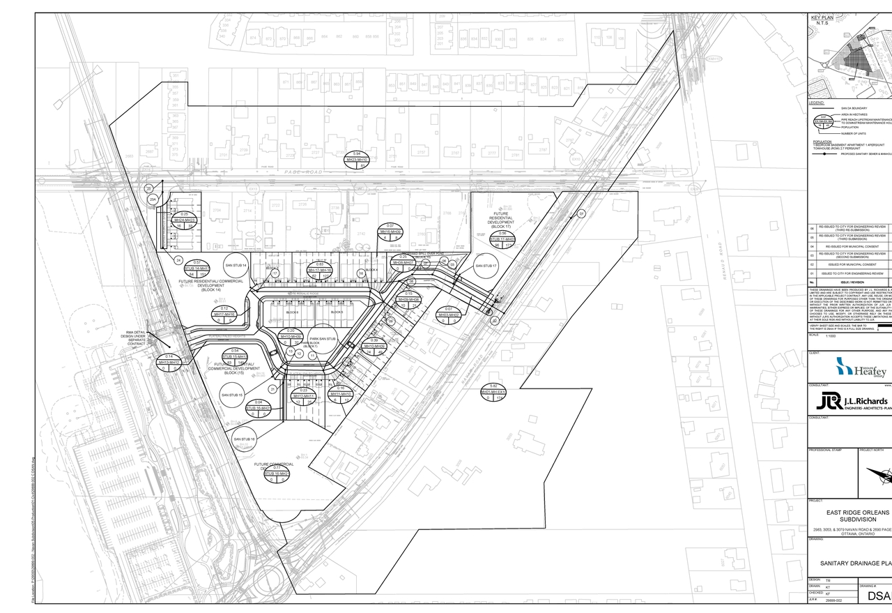 Construction site plan for project from page 16 of the file '2024-09-23 - Subdivision Design Drawings - D07-16-21-0027'