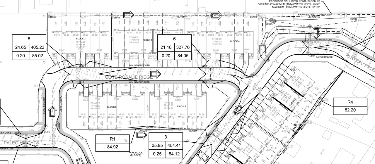 Construction site plan for project from page 17 of the file '2024-09-23 - Subdivision Design Drawings - D07-16-21-0027'