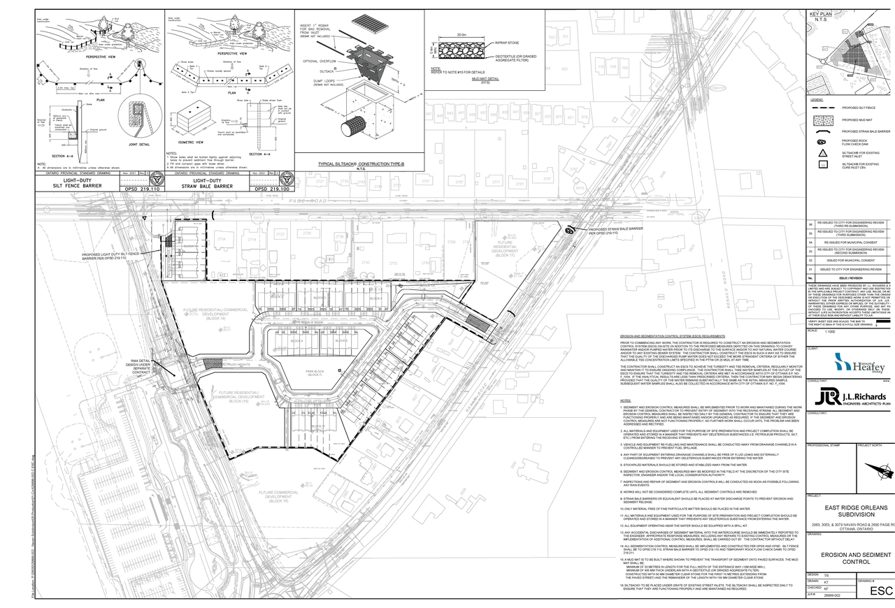 Construction site plan for project from page 18 of the file '2024-09-23 - Subdivision Design Drawings - D07-16-21-0027'