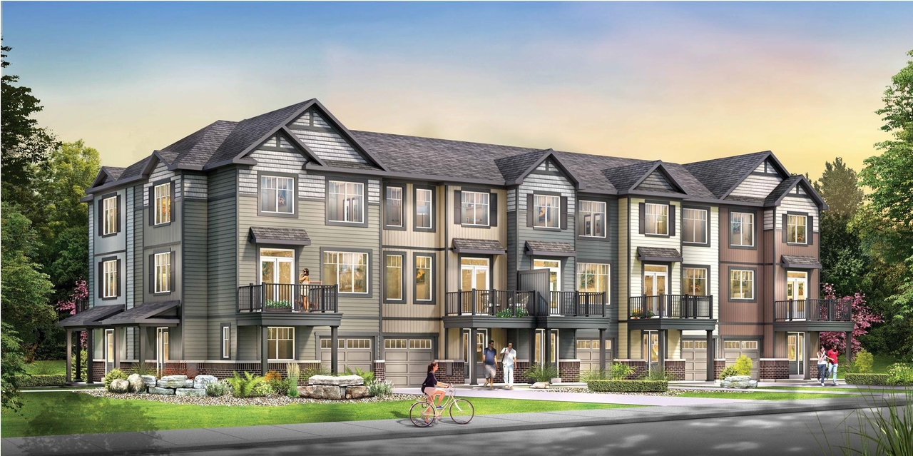 Rendering of building from page 16 of the file '2022-04-27 - Urban Design Brief (5) - D07-16-21-0032'