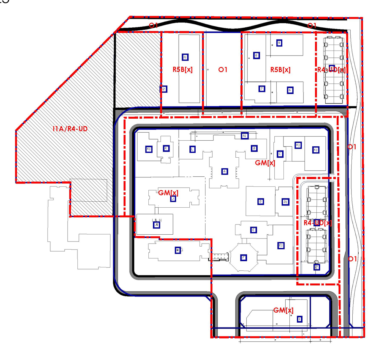 Construction site plan for project from page 106 of the file '2024-04-23 - Planning Rationale & Design Brief - D07-16-23-0005'