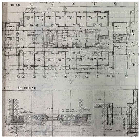 Floor plan for project from page 96 of the file '2024-04-23 - Planning Rationale & Design Brief - D07-16-23-0005'